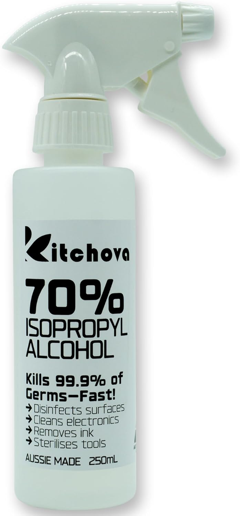 Isopropyl Alcohol Cleaner | IPA 70% Spray 250Ml | Rubbing Alcohol Spray | Multi-Purpose Cleaner