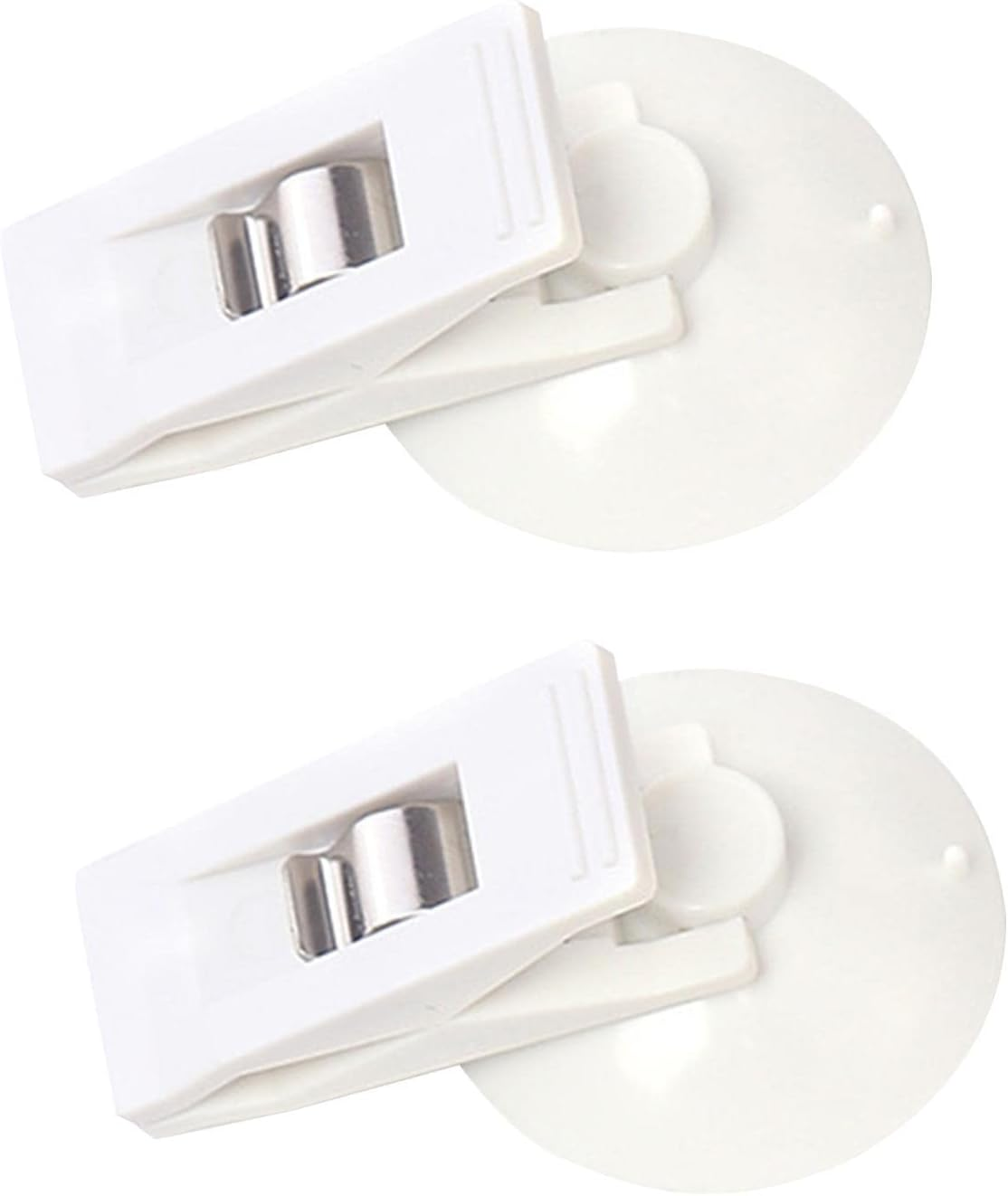 Car Parking Ticker Holder,Invoice Ticket Folder, Parking Permit Holder, Parking Ticket Holder | 2 Card Clamp, Bill Clip, Auto Interior Accessories, Suction Cup Fridge, Car, Home