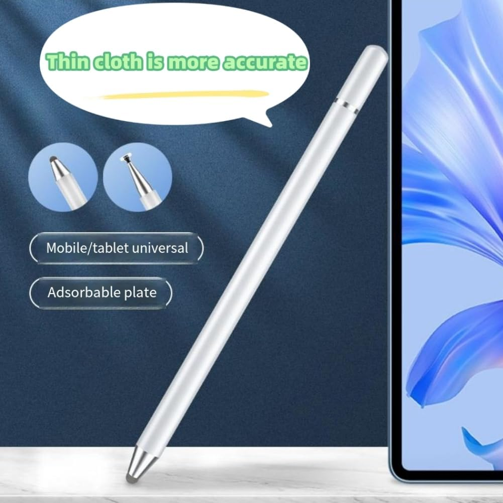 Stylus Pen for Samsung Galaxy Tab A9Plus/A9/A8/A8Plus/A7 Compatible with Ipad/Amz Fire Android Tablet All Touch Devices Universal High Sensitive S Pen (Black)
