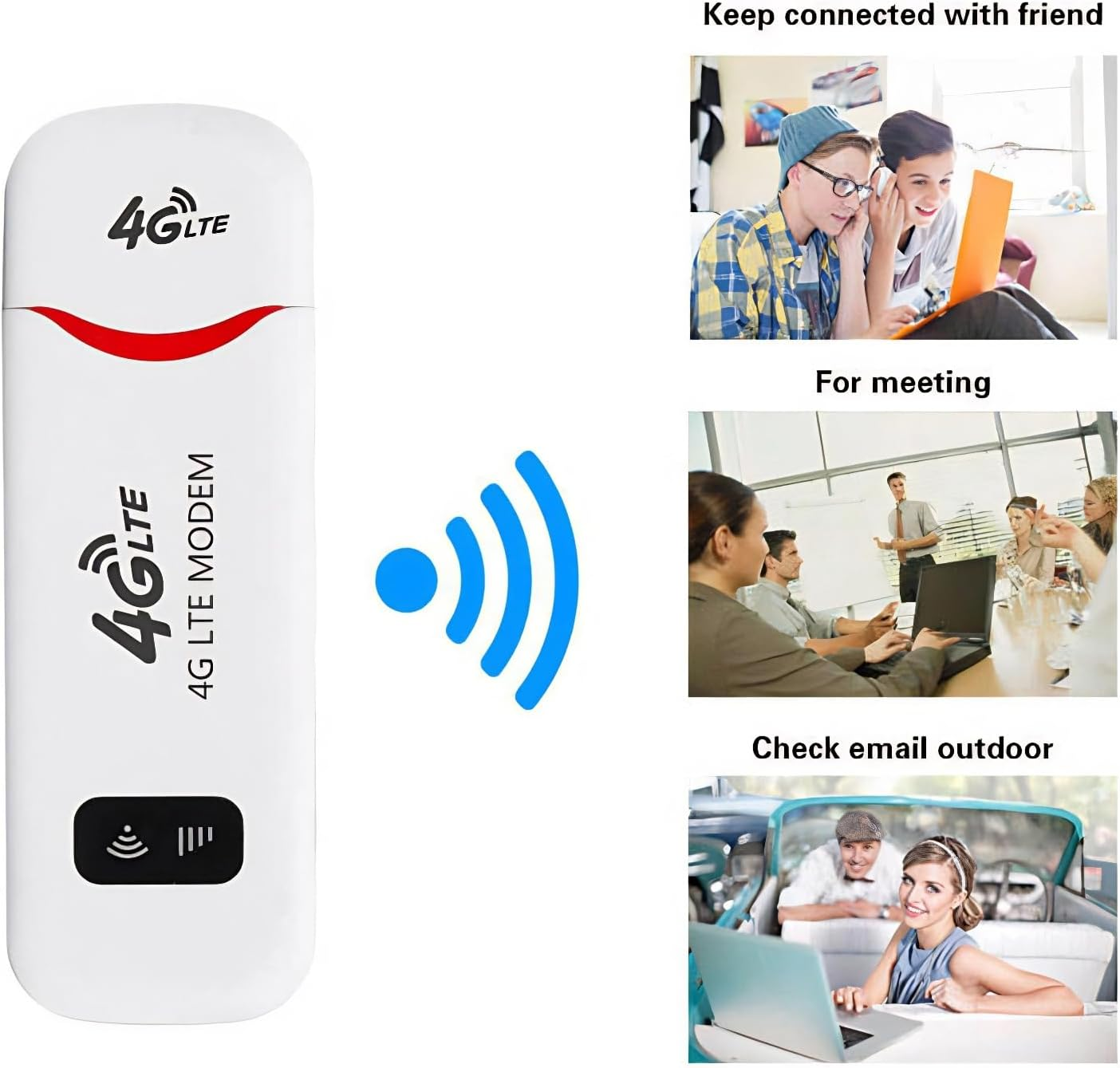 4G LTE USB Portable Wifi Router,Usb Power SIM Card Slot 4G LTE Wifi Modem,High Speed Wifi Router, with Wifi Hotspot image number 5