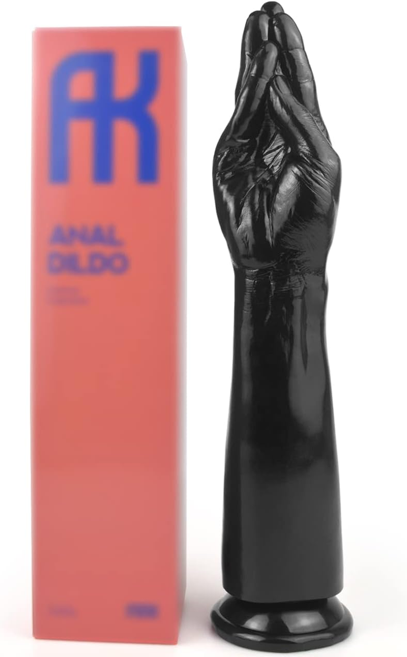 FAAK XXL Realistic Fisting Dildo for Stretching Pleasure, 33.5CM Insertable Long Dong with Suction Cup, 1:1 Realistic Fist Dildo for Anal or Vaginal Orgasm image number 5