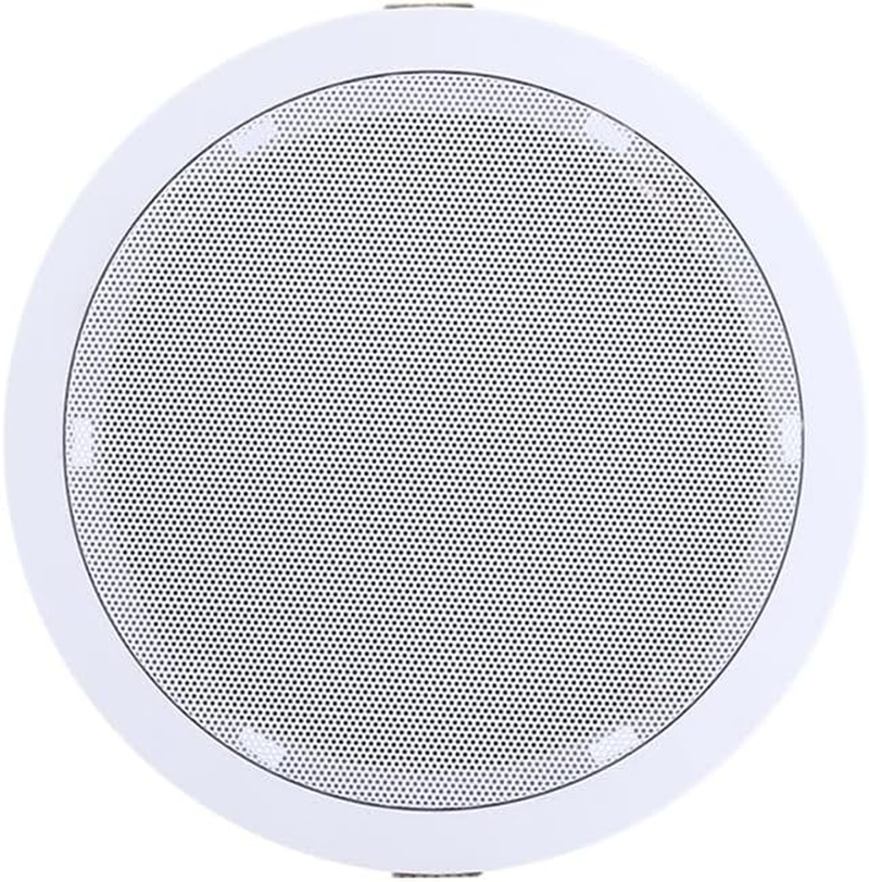 Giantz 6&rdquo; Ceiling Speaker, Set of 6 80W Stereo Audio Speakers Tweeter Wall Mount Home Theatre System, Metal Cover Voice Coil and 2 Retaining Clips White image number 5