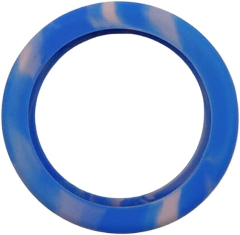 HEVSTIL 8PCS Luggage Wheel Covers, Luggage Wheel Silent Protector Covers, Silicone Suitcase Wheel Cover,Wheel All-Inclusive Silicone Protective Covers for Most 8-Spinner Wheels Luggage Sets,Blue Pink image number 1