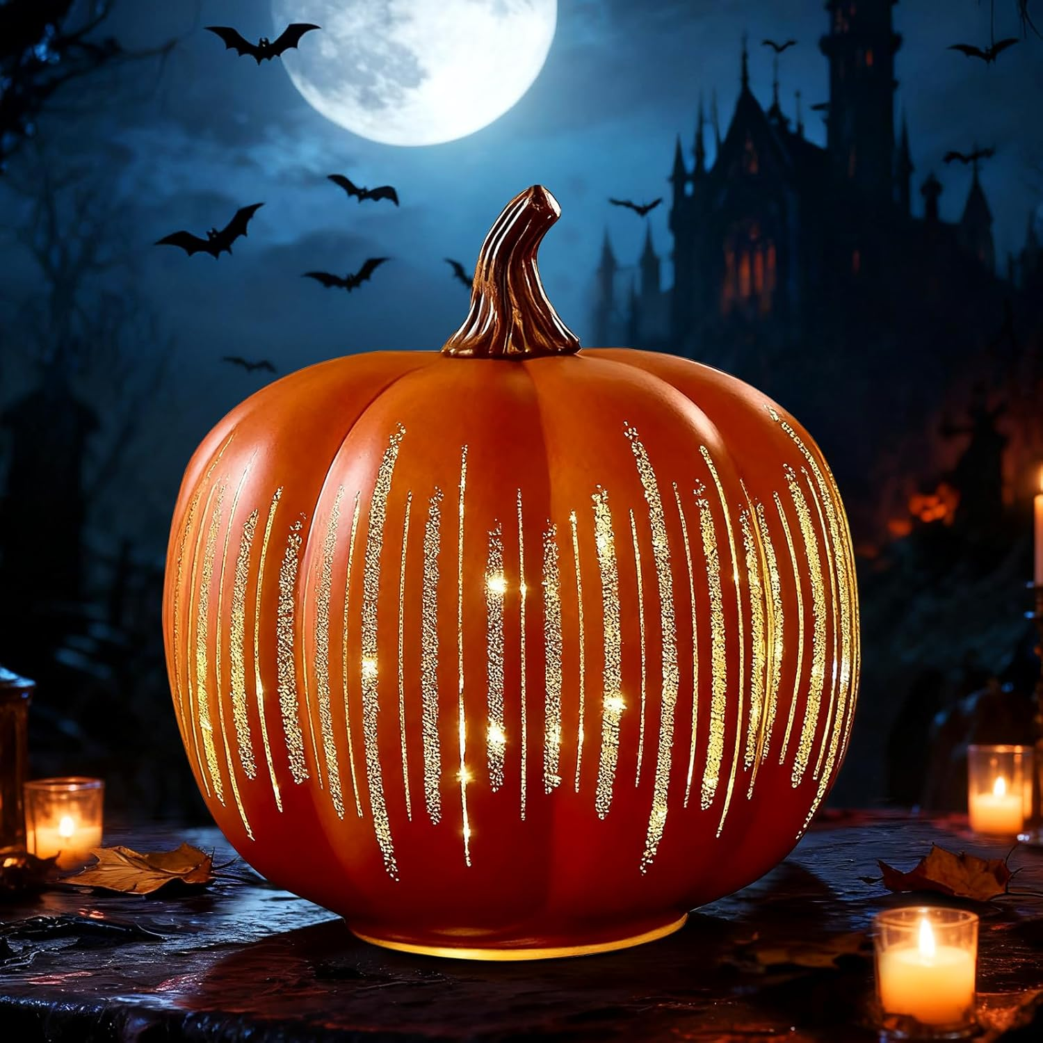 Vibbang Starrynight Pumpkins Light (A) image number 4