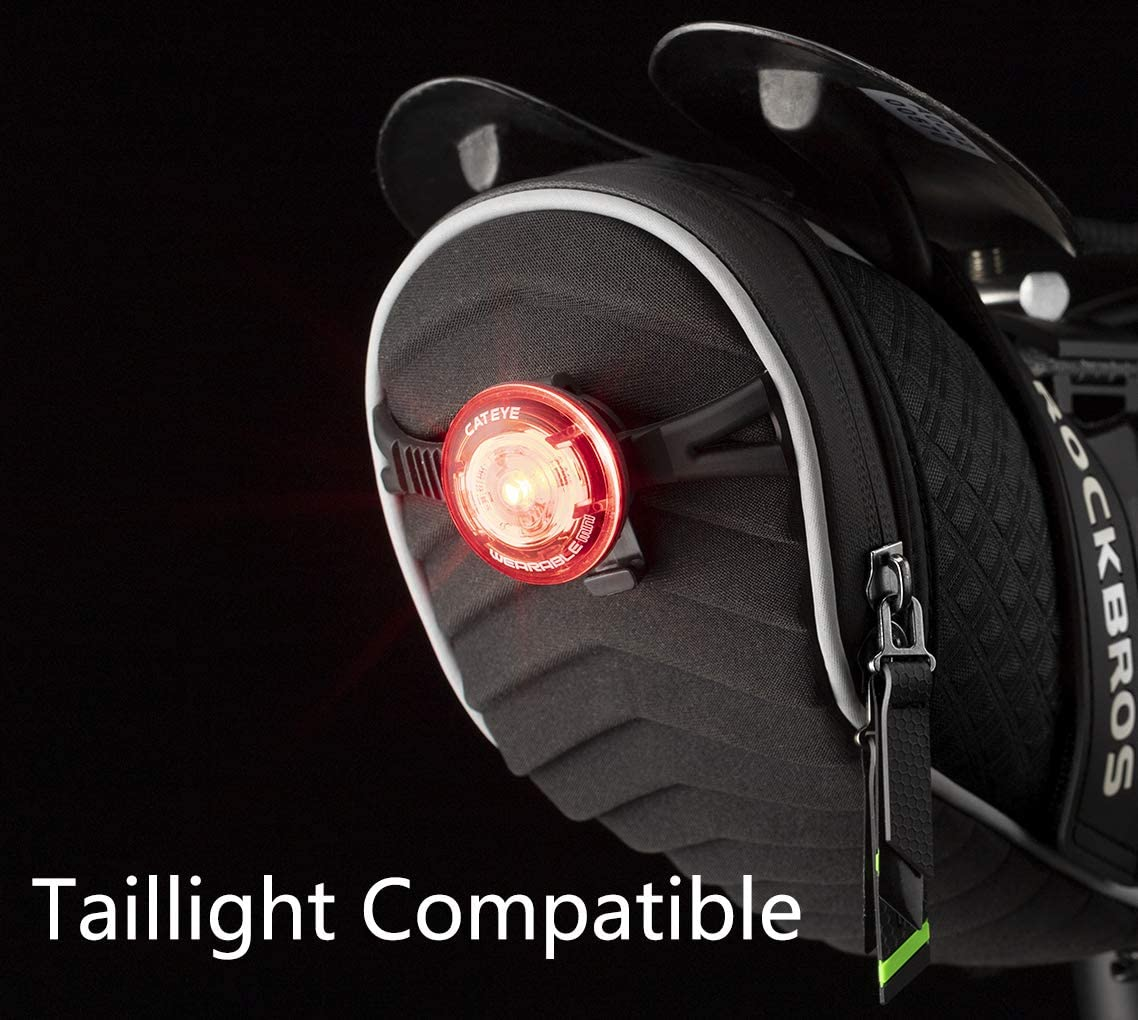 ROCKBROS Bike Saddle Bag under Seat Bike Bag Pack Waterproof Bicycle Tool Bag 3D Shell image number 4