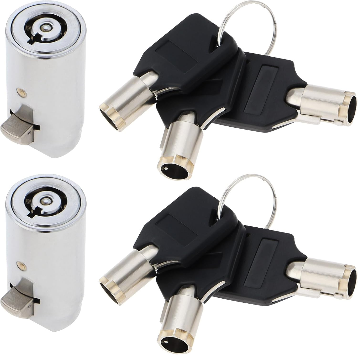 VGOL 2PCS T-Lock Vending Machine Vending Machine Lock Vending Machine Soda Machine Lock with Tubular Keyway Snack Machine Lock Candy Machine Lock image number 6