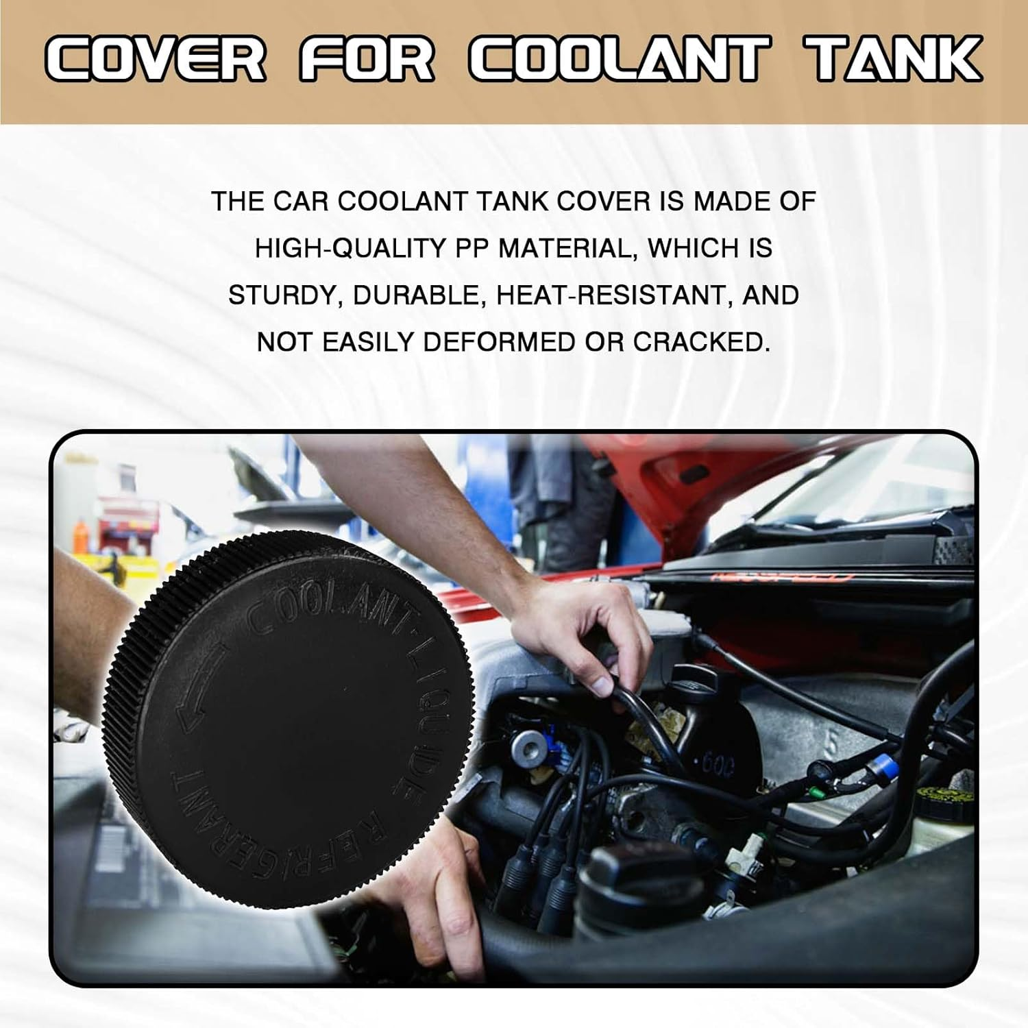 2PCS Coolant Reservoir Cap for Nissan, 21712-79900 Engine Radiator Coolant Overflow Antifreeze Reservoir Tank Cap Compatible with Nissan Infiniti Murano Rogue Versa Quest Sentra EX35 FX37 QX50 image number 4