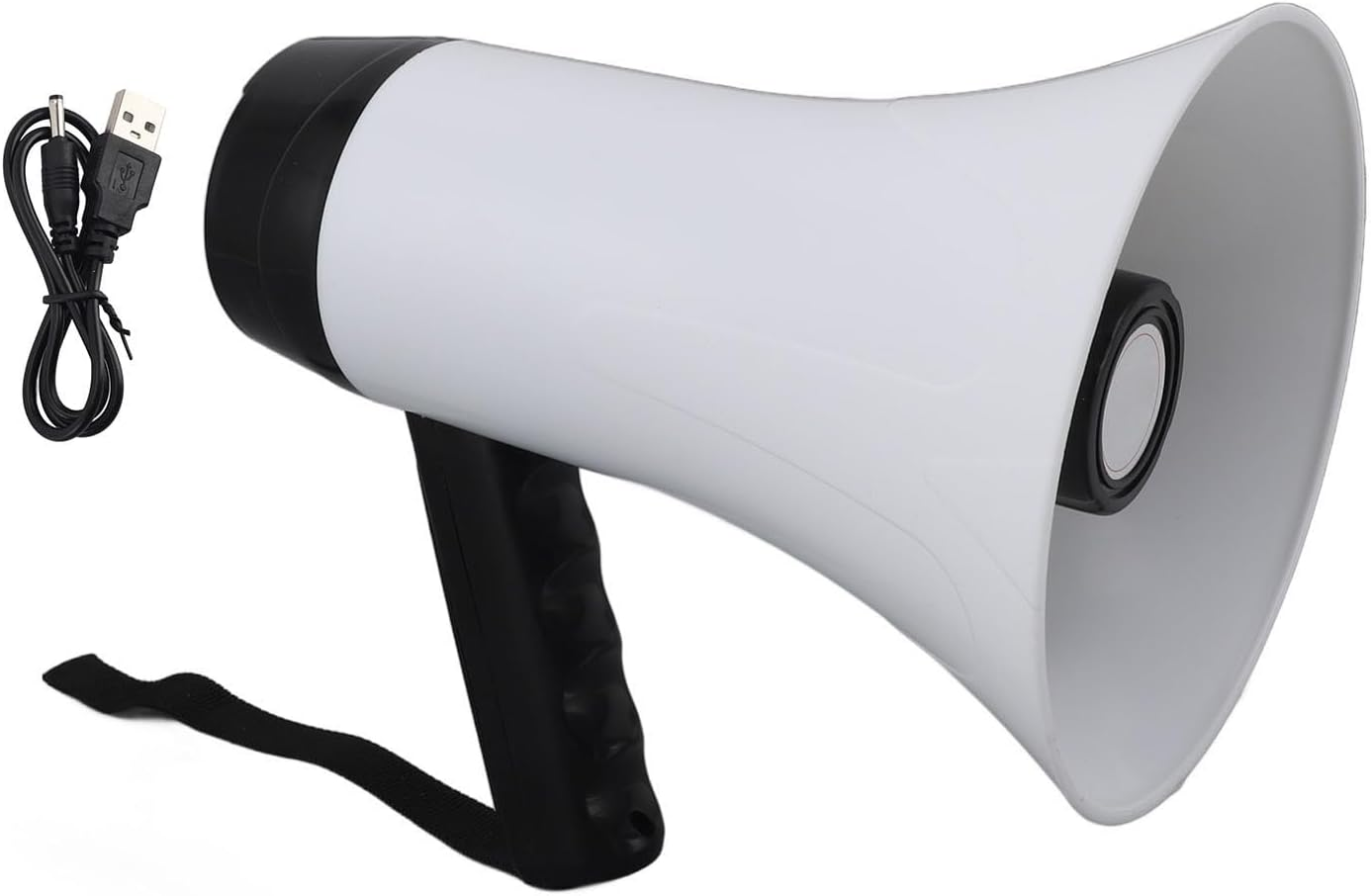 Yduupxe 30W Handheld Megaphone Bullhorn, Portable Megaphone Bullhorn, Portable Speaker Siren 300S Recording 500M Transmission Distance 1500Mah image number 3