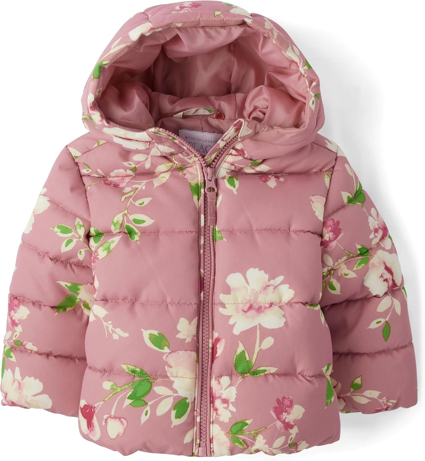 The Children'S Place Baby Girls Toddler Medium Weight Puffer Jacket