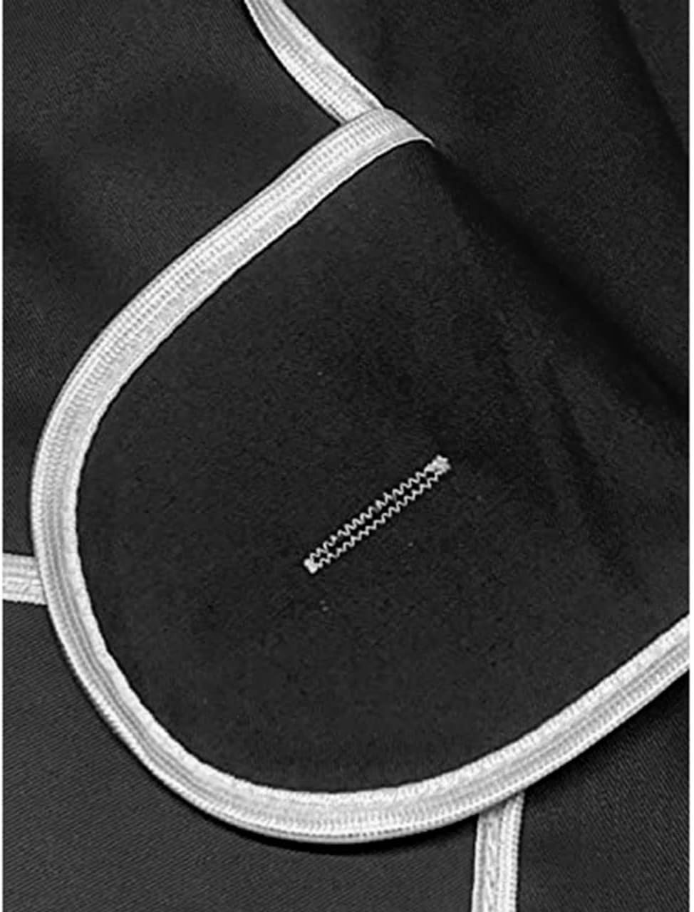 BITALY Universal Ladies Women Black Colour Tabard Apron Overall Kitchen Catering Cleaning Bar Pocket image number 3