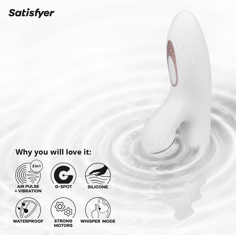Satisfyer Pro G-Spot Rabbit, White image number 6