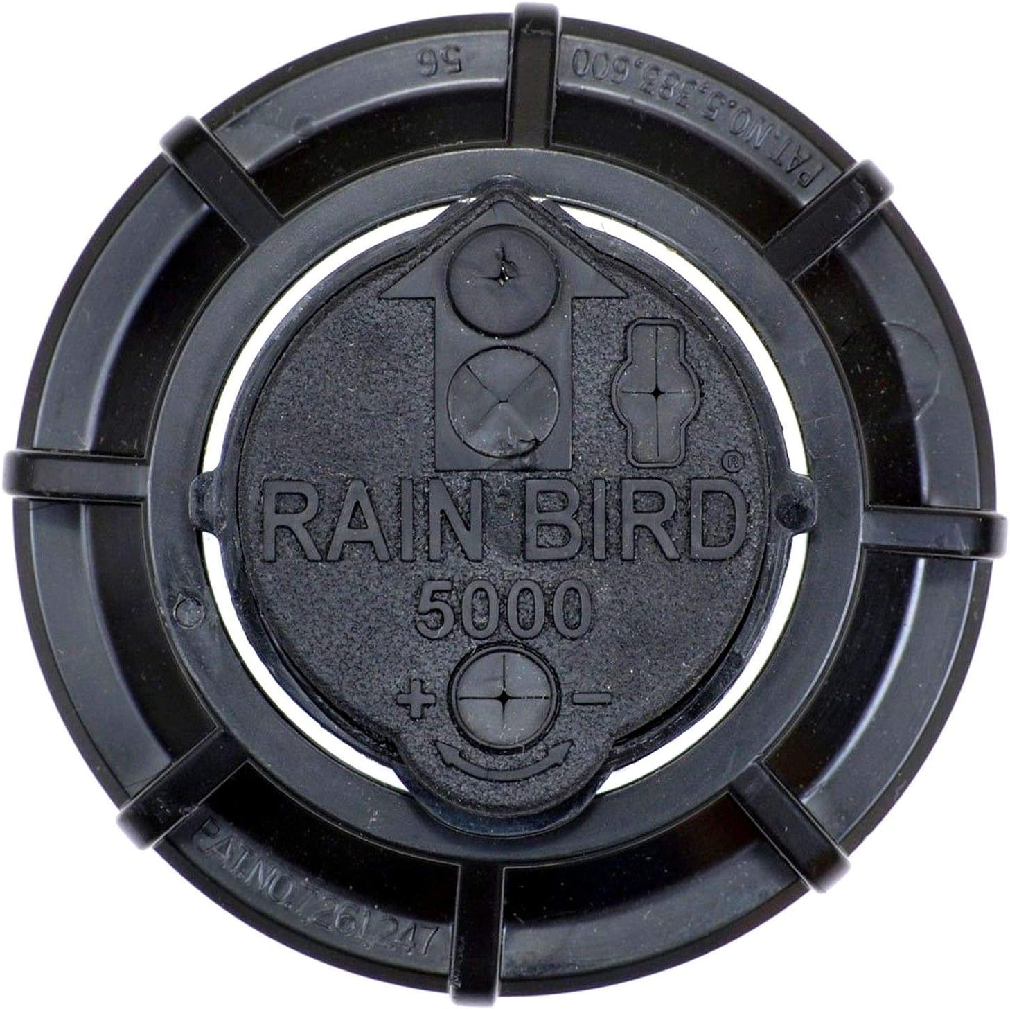 Rain-Bird 5000 Series Rotor Sprinkler Head - 5004 PC Model, Adjustable 40-360 Degree Part-Circle, 4 Inch Pop-Up Lawn Sprayer Irrigation System - 25 to 50 Feet Water Spray Distance (Y54007) (2 Pack)