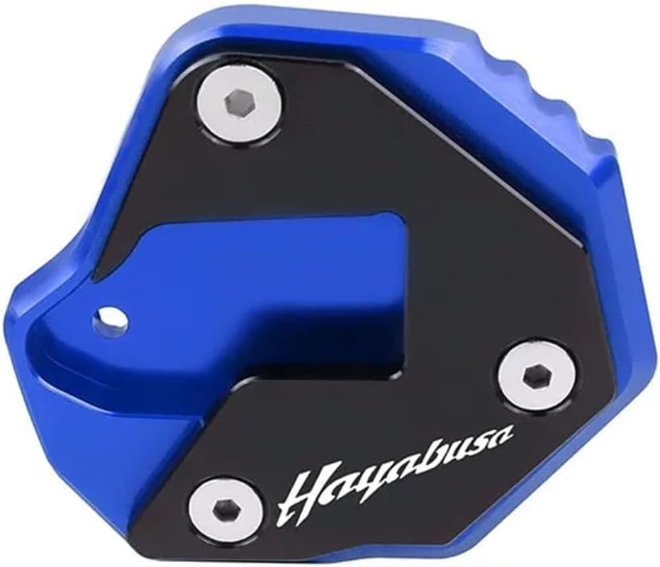 MKBHD Fit for Suzuki Hayabusa GSX1300R GSX-R 1300 2007-2021 Motorcycle Kickstand Foot Side Stand Extension Pad Support Plate(Orange) image number 5