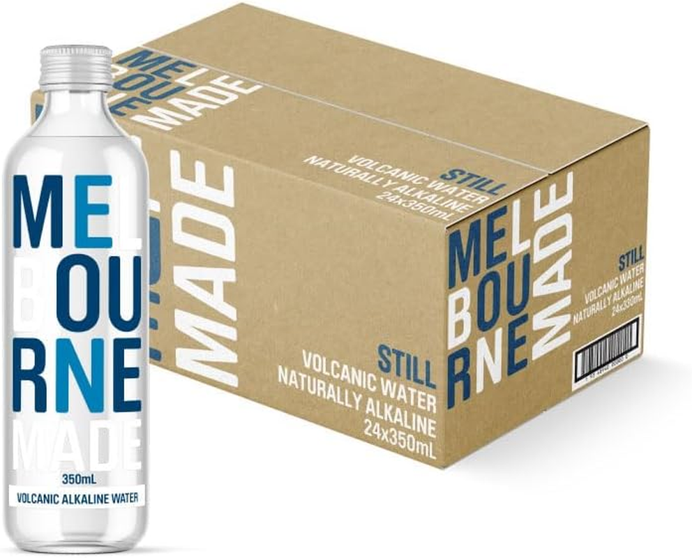 MELBOURNE MADE STILL VOLCANIC ALKALINE WATER​ 350ML GLASS image number 2