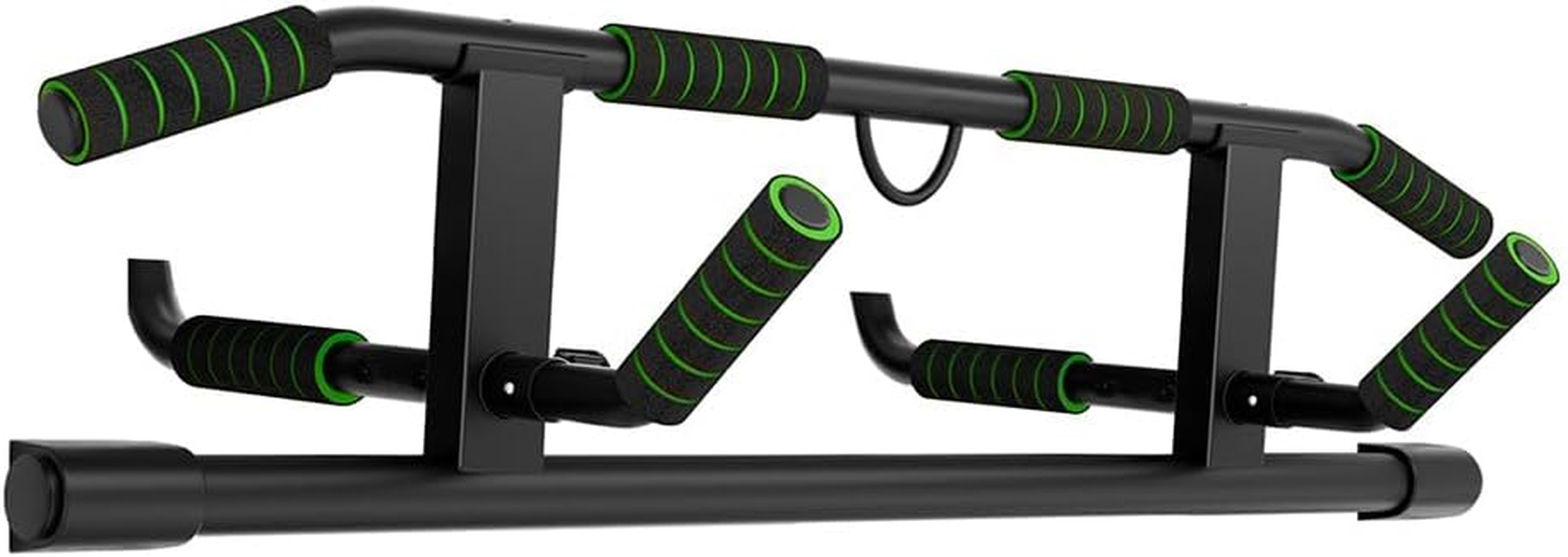Everfit Multi-Grip Doorway Pull up Bar - 200KG Heavy Duty Chin up Bar with 2 Resistance Bands & Anti-Slip System for Home Gym Full Body Workout image number 5