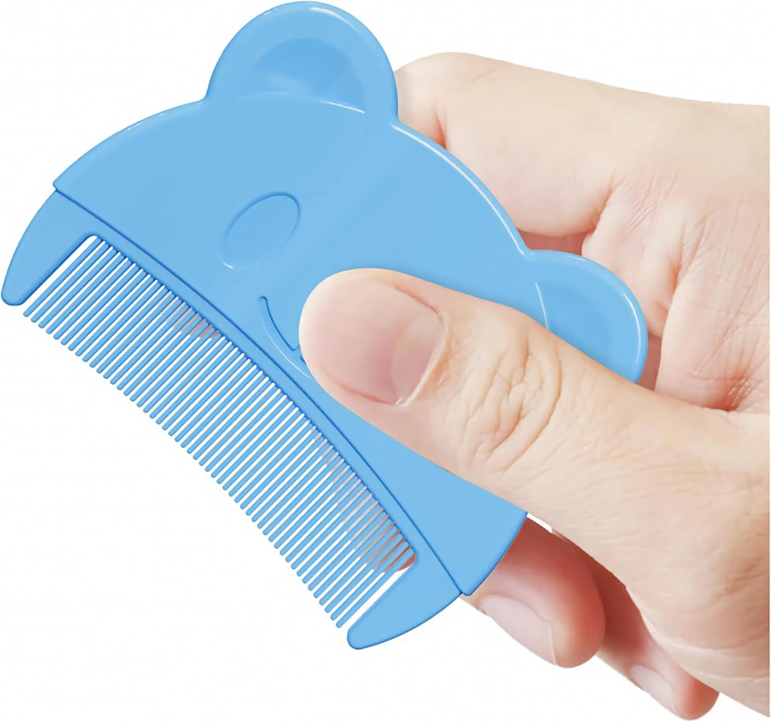 Baby Bath Brush, Baby Cradle Cap Brush, Silicone Massage Brush, Baby Comb, Children'S Comb (3 Pieces) (Blue)