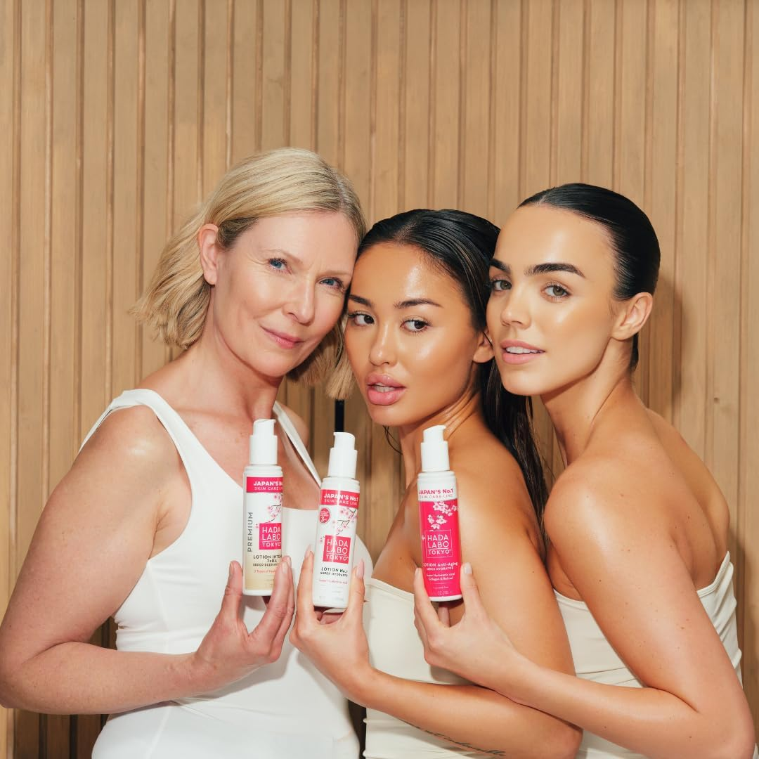 Hada Labo Tokyo Women'S Face Lotion with 5 Types of Hyaluronic Acid 150 Ml - Face Lotion for Women - Efficient Face Lotion for All Skin Types image number 3