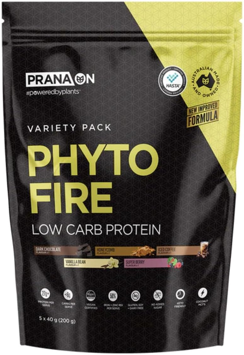Pranaon Phyto Fire Protein Variety Pack 200 G image number 1