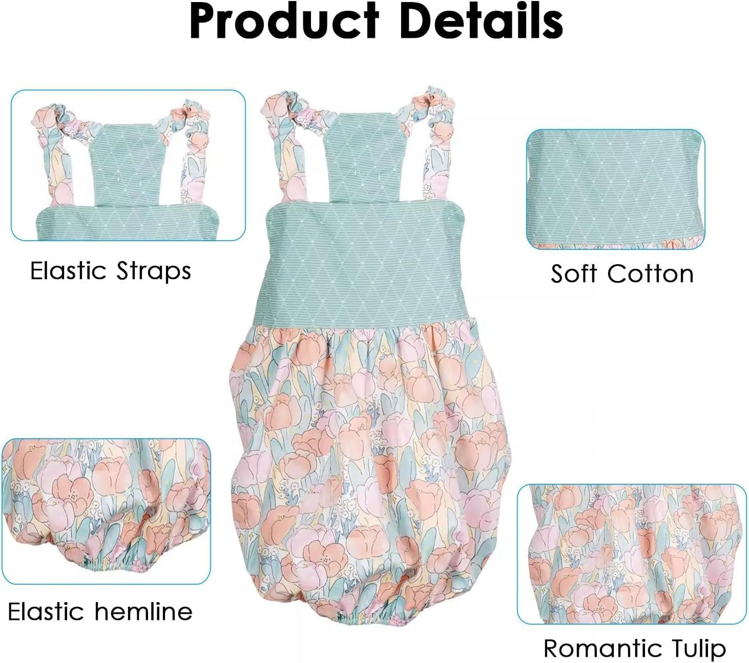 Generic Dog Dress, Floral Wedding Dress, Blue, X-Large image number 2