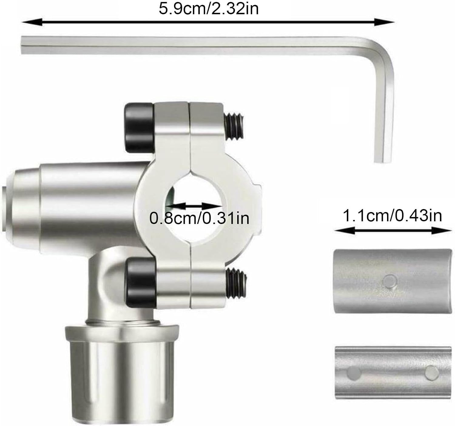 Car AC Refrigerant Charge Hose Kit Recharge Hose with Gauge | Car AC Refrigerant Charge Hose Kit,R134A Recharge Hose with Gauge,Recharge Measuring Kit Automotive Air Conditioning Pressure Gauge - 1 Set image number 3