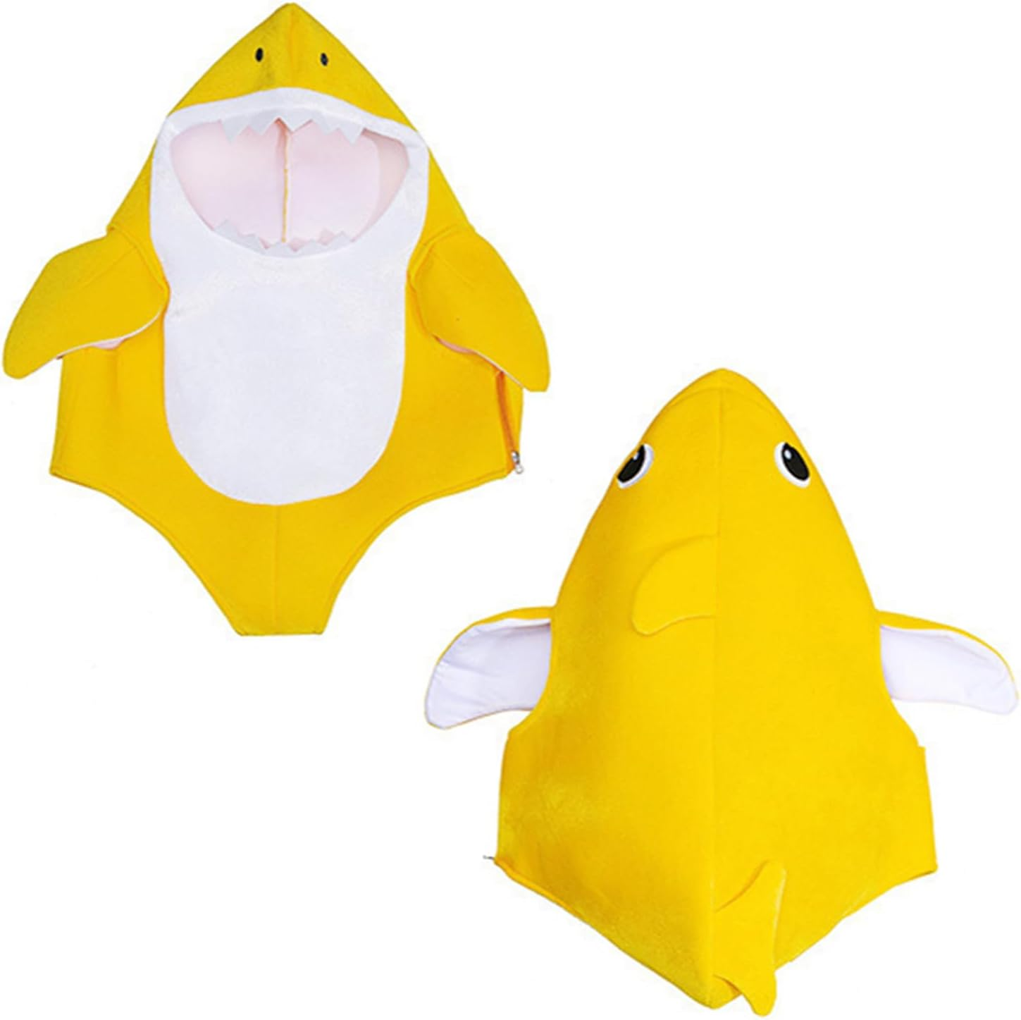 Toddler Halloween Costume Boys Shark Hooded Rompers Little Girls One Piece Jumpsuit for Birthday Gift image number 5