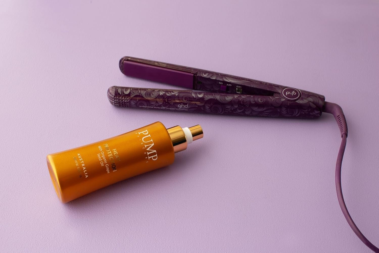 Heat Protection Spray for 300 Degree Protection - Pump Haircare image number 1