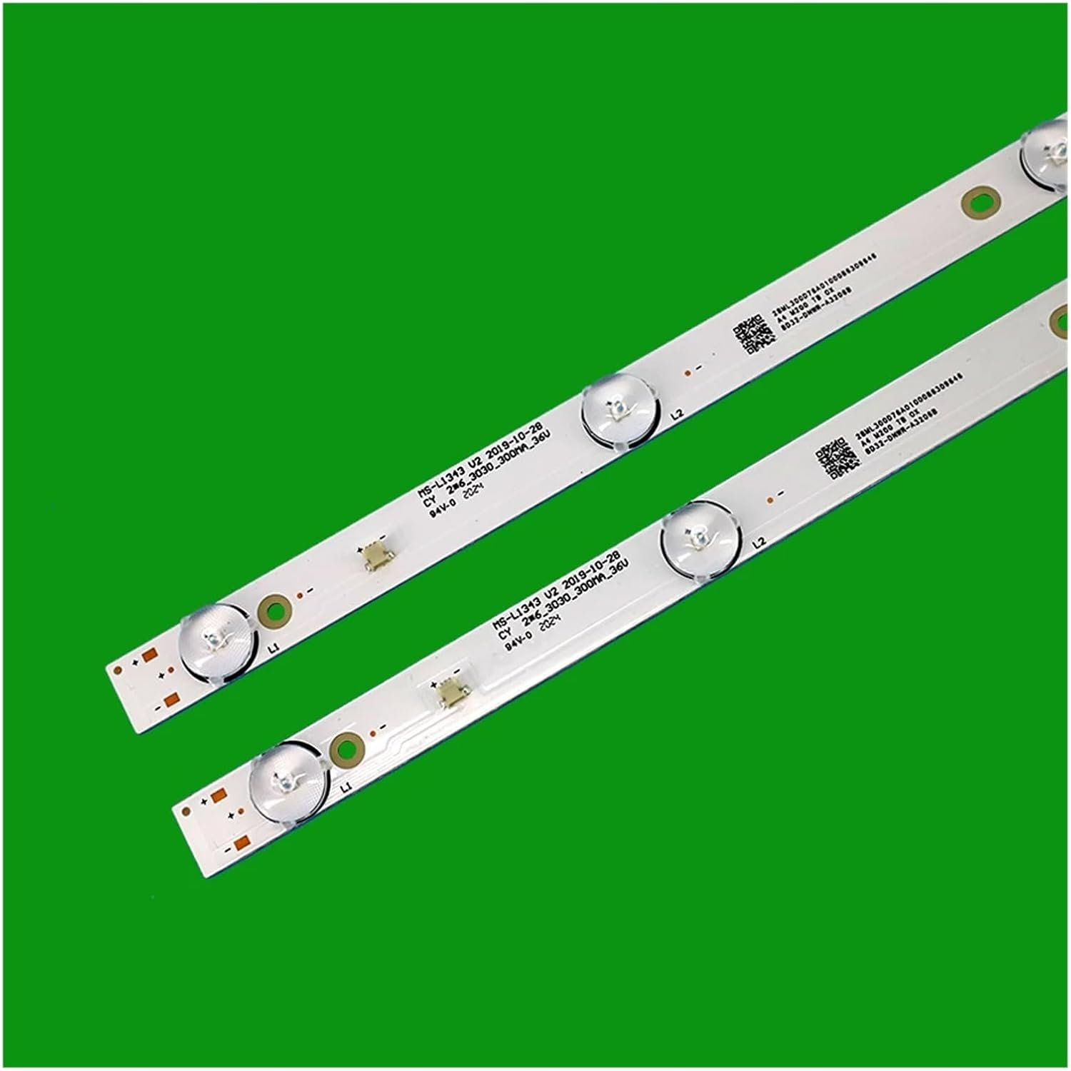 2 PCS 6LED LED Backlight Strip for 32Inch JL.D32061330-081AS-M FZD-03 E348124 MS-L1343 L2202 L1074 V2 2-6-3030-300MA-36V image number 5