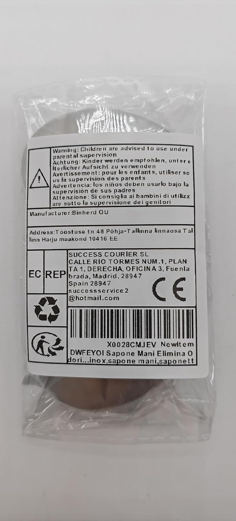 DWFEYOI 2 Pieces for Removing Odour Onions, Fish Garlic, Strong Odours from Hands, Kitchen Aid, Odour-Neutralising, Brushed Stainless Steel Soap, Stainless Steel Soap, Soap Mill, Solid Soap