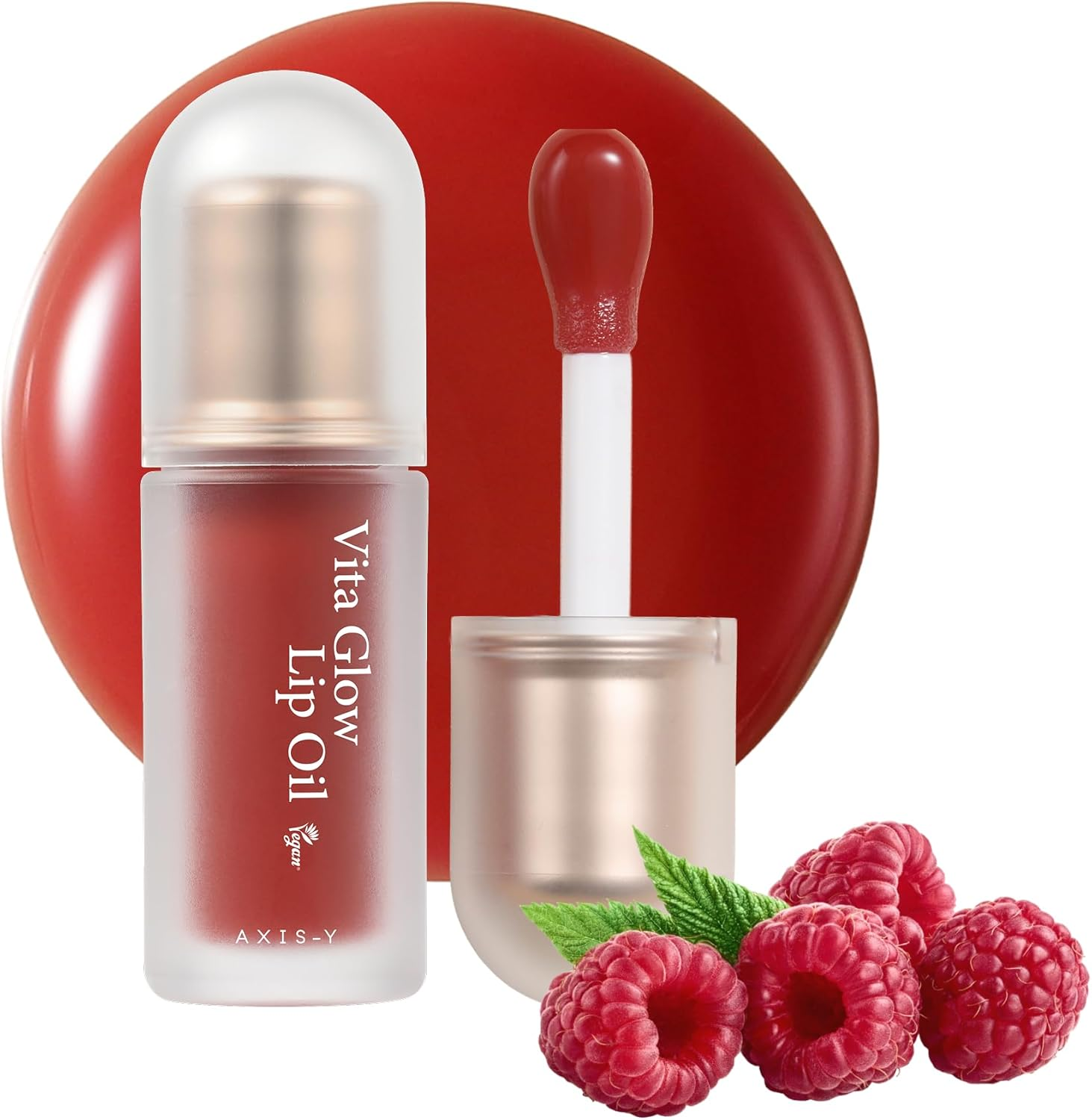 AXIS-Y Vita Glow Lip Oil with Vitamin E & Ceramide Dreamy Olive 4Ml