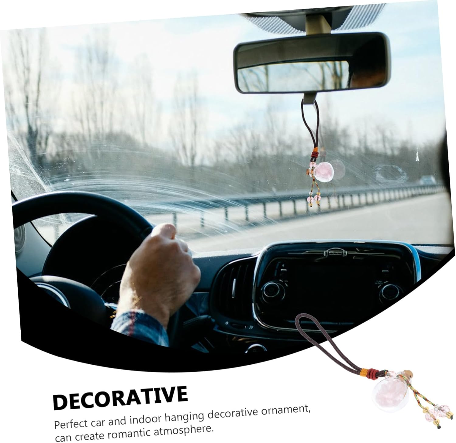 STOBAZA 5Pcs Car Perfume Pendant Car Interior Ornament Unique Hanging Decoration image number 2
