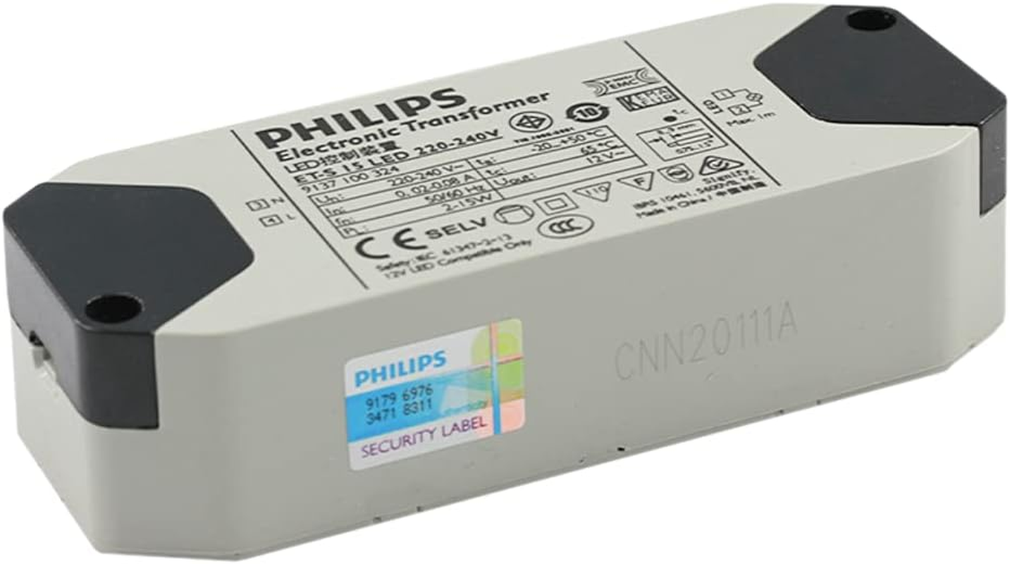 Philips Dimmable LED Transformer MR16 Compatible (ET-S 15W - 240V to 12V) ETS15