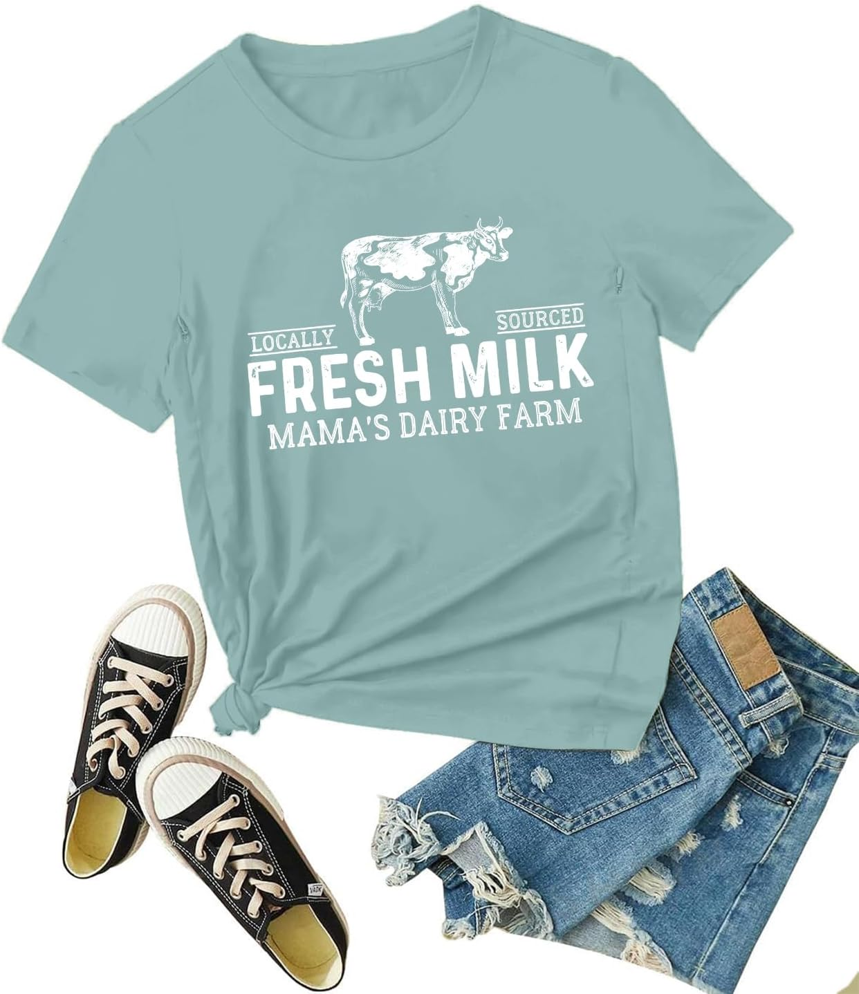 Nursing Shirts for Breastfeeding Shirt Zipper: Women Mama Nursing Graphic Tee Causal Maternity Clothes Top image number 3