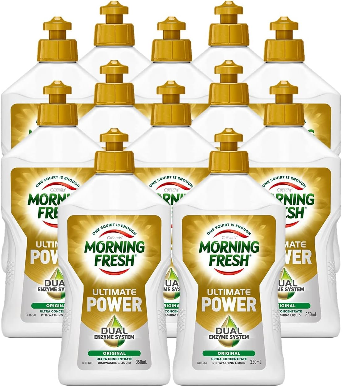 Morning Fresh Ultimate Original Dishwashing Liquid, 350 Ml (Pack of 12)