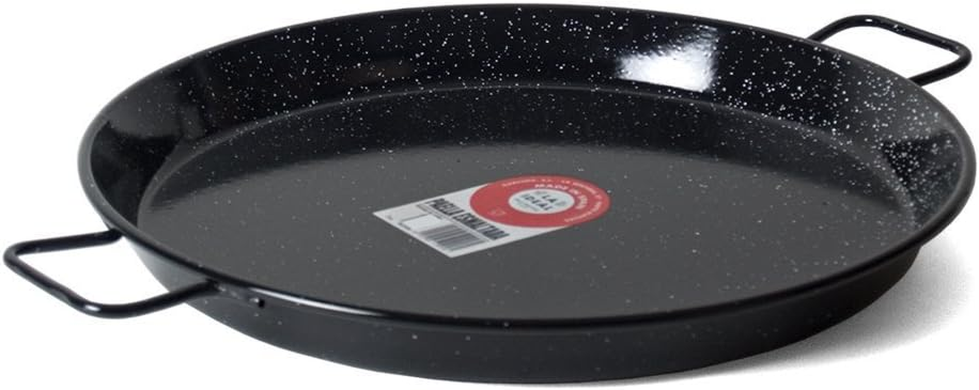 Chef Inox 400Mm 63840 Paella Pan Enamelled, Steel, 63840 image number 1