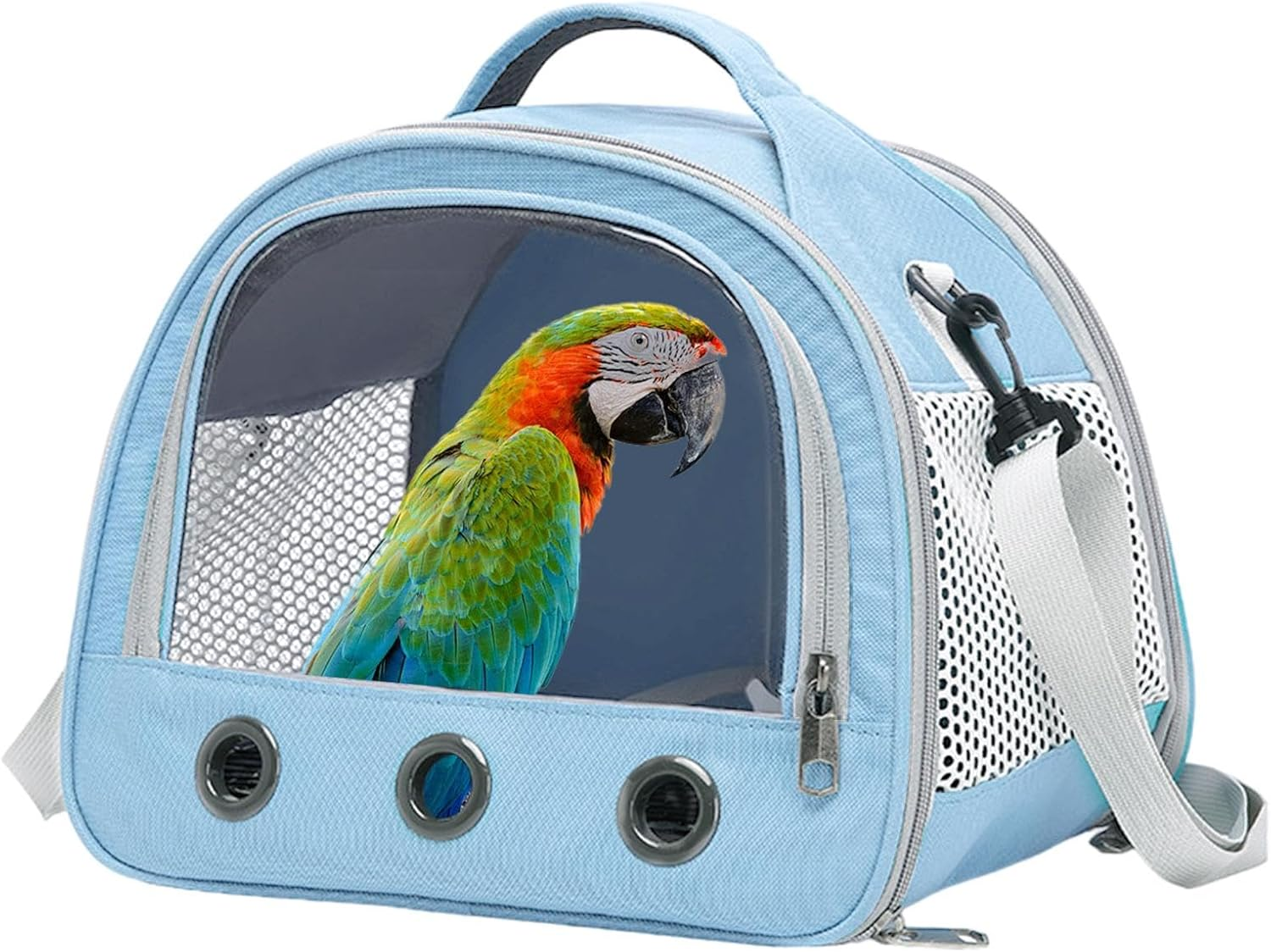 Bird Outing Bag,Lightweight Backpack for Parrot | Foldable & Handheld Breathable Shoulder Bag for Parrot, Hamster, Pigeon & Small Pets