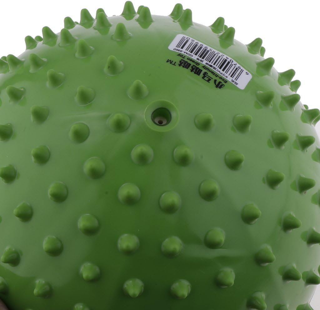 9 Inch Kids Knobby Bouncing Balls Spiky Sensory Ball for Yoga image number 6