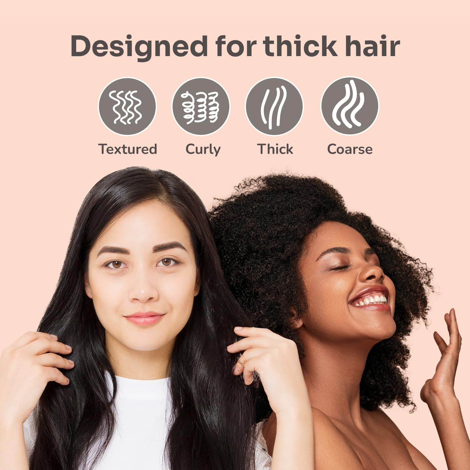 Wet Brush Go Green Thick Hair Paddle Detangling Brush, Green - Ultra-Soft Intelliflex Bristles with Aquavent - Gently Loosens Knots While Minimizing Pain - Curly, Coarse, Long, Wet & Dry Hair image number 4