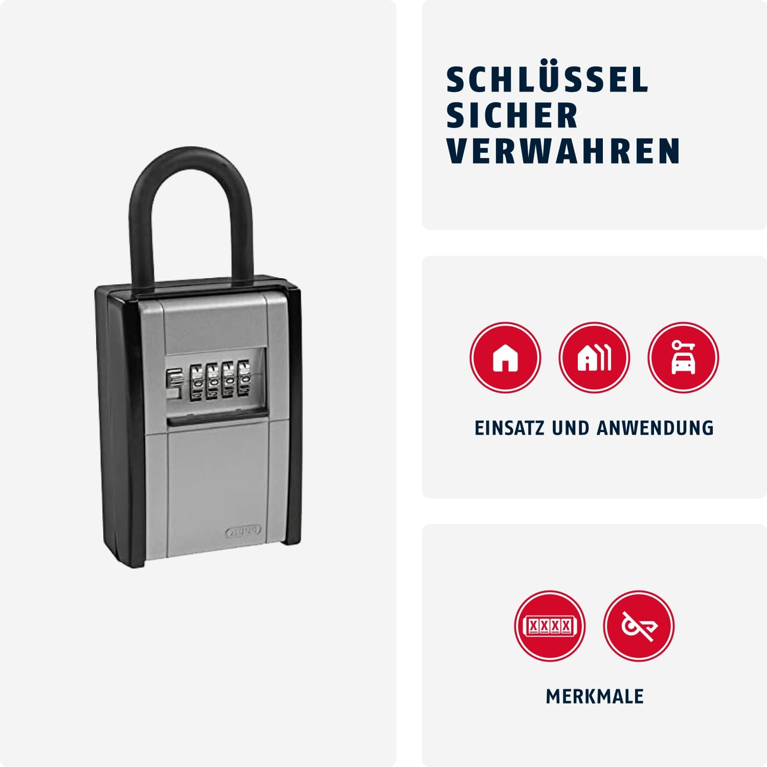 ABUS 797 Key Safe Box image number 1