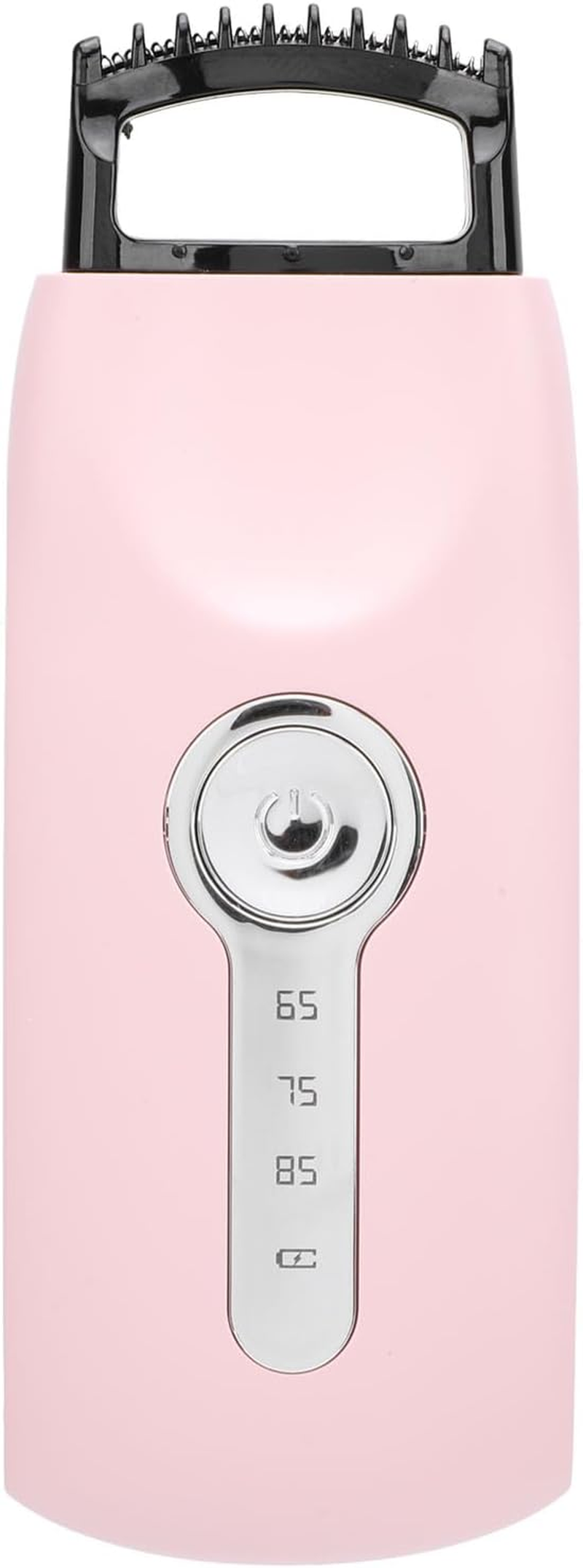 Electric Heated Eyelash Curler Rechargeable - Portable Mini Lash Curler with Quick Heating & Temperature Control (White)