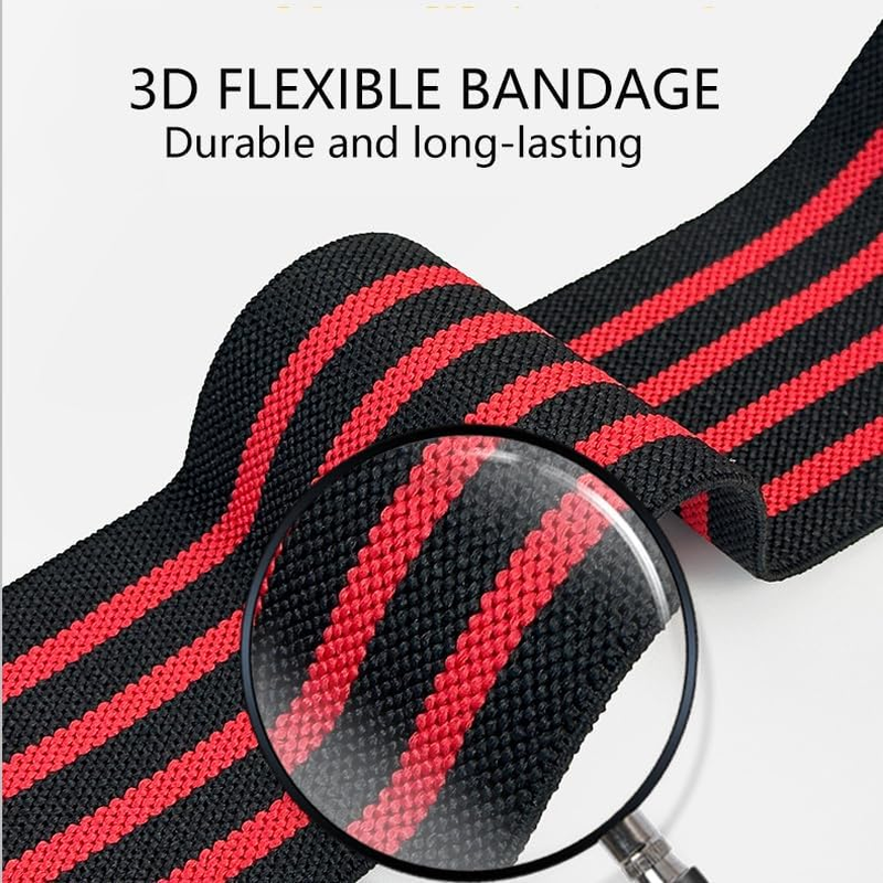 Elbow Wraps for Weightlifting (1 Pair) -Flexible 1.5M Elastic Elbow Braces for Weight Lifting, Bench Press, Powerlifting, and Pressing