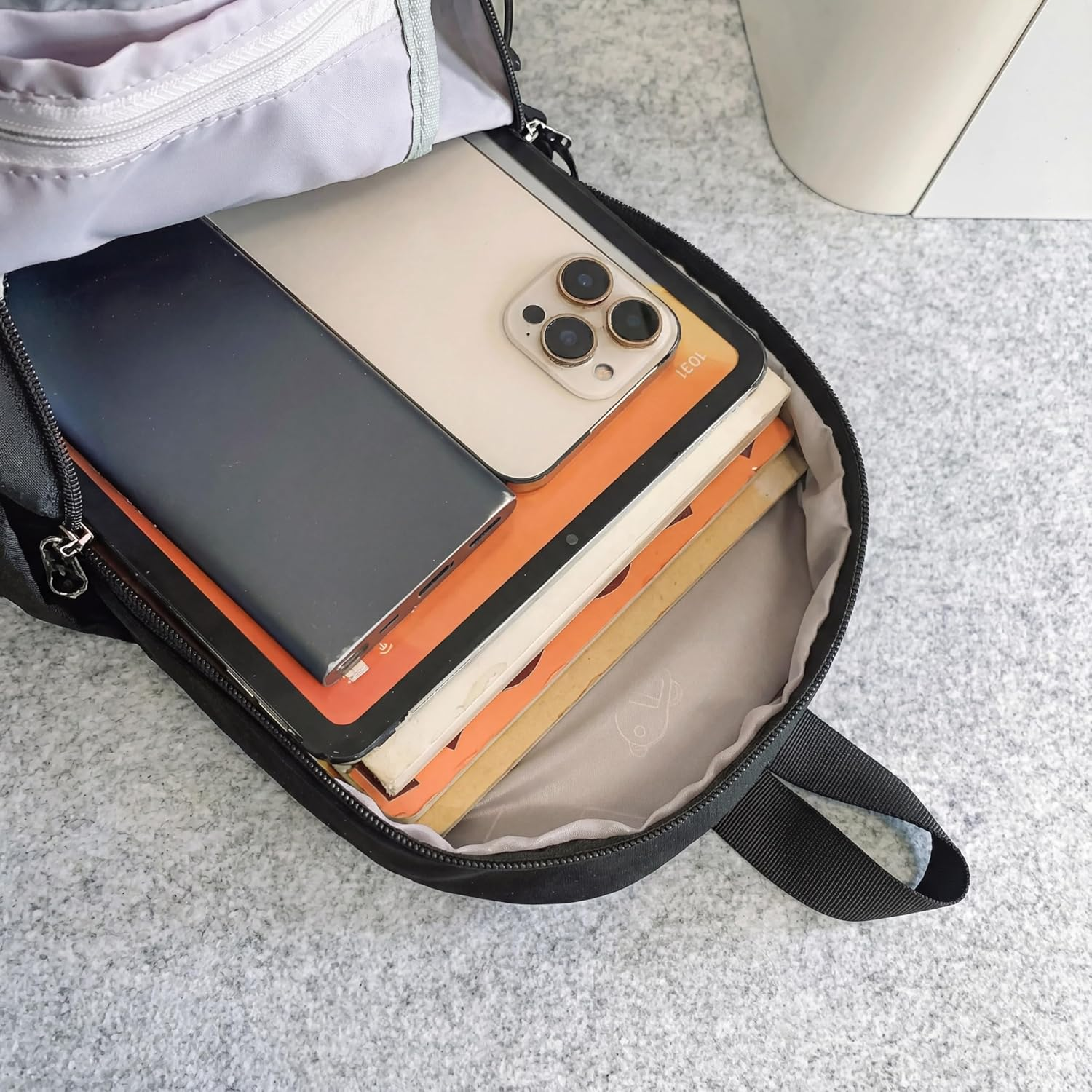 Small Sling Backpack, Lightweight Water Resistant Convertible Crossbody Chest Bag for Travel and Hiking, Fits 10 Inch Laptop image number 3