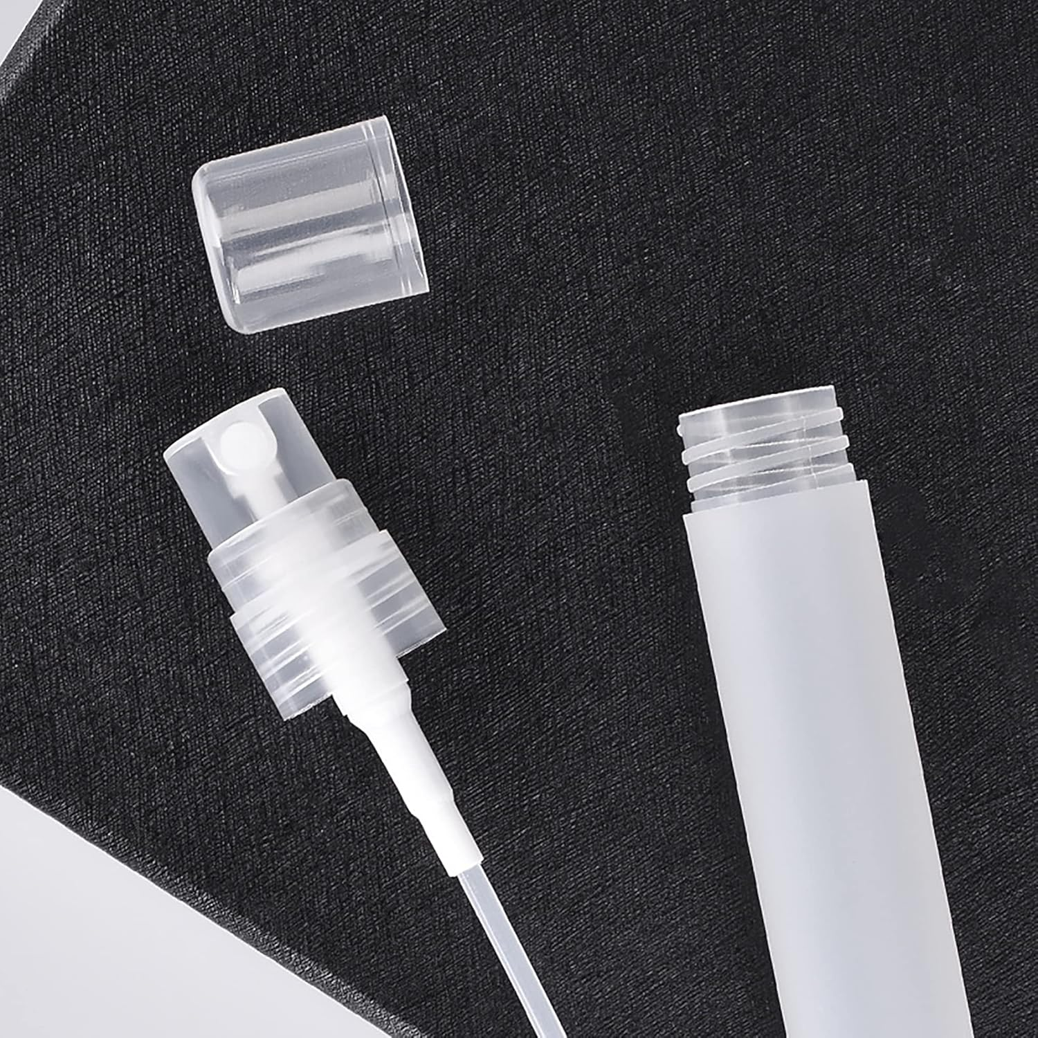 IRYNA 6Pcs Small Spray Bottle 10Ml Spritzer Clear Liquid Containers Mini Portable Mist Empty Spray Bottle Perfume Atomizer Refillable for Personal Beauty Care Cosmetic Makeup image number 4