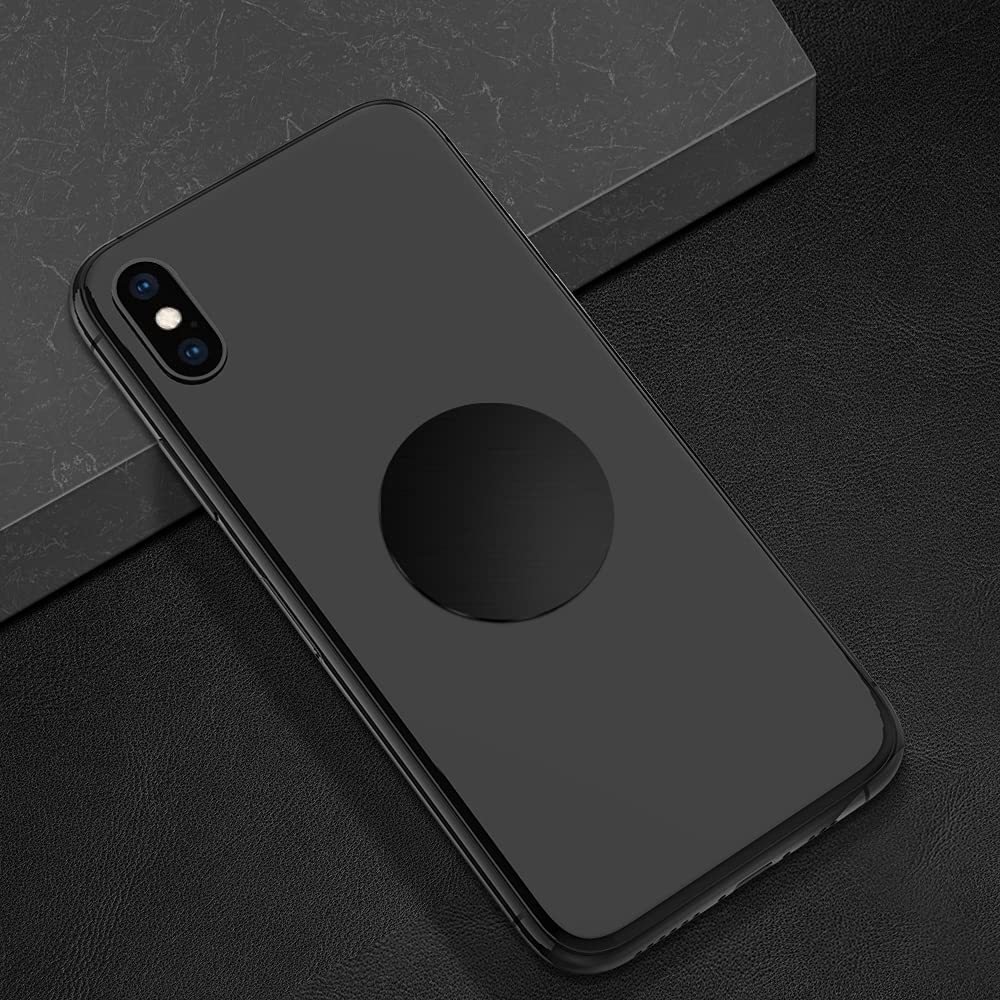 [8 Pack] Magnetic Car Mount Holder Metal Plates, TIQUS 40Mm round Black Universal Replacement Mount Metal Plate Kit with Adhesive for Magnetic Car Mount Cell Phone Holder image number 4