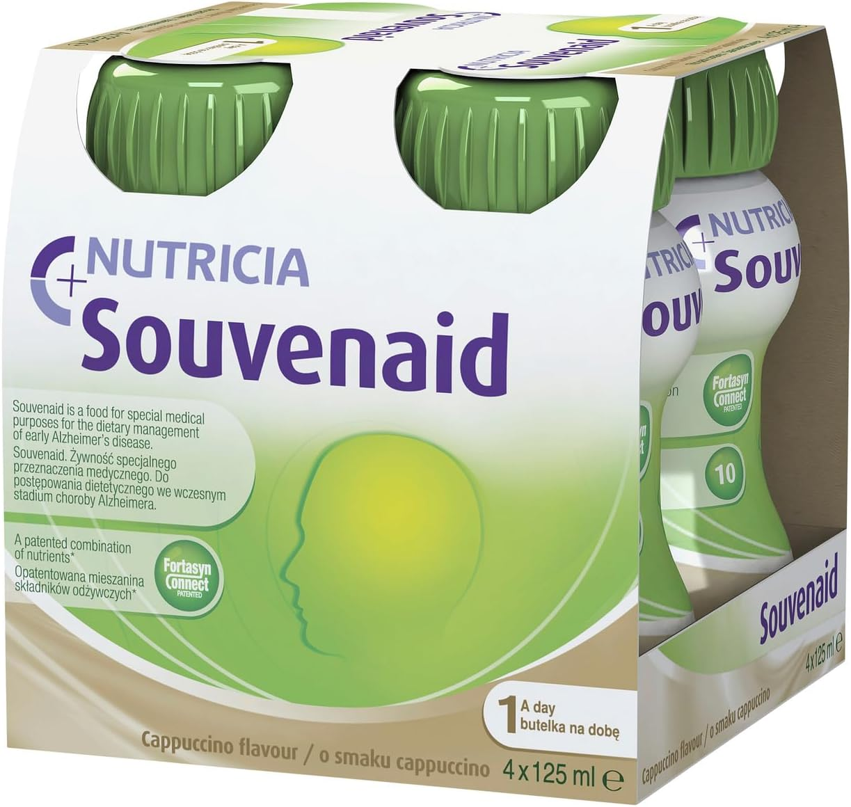 Nutricia Souvenaid Cappuccino Flavour Memory Drink 125 Ml X 4 Pack image number 2