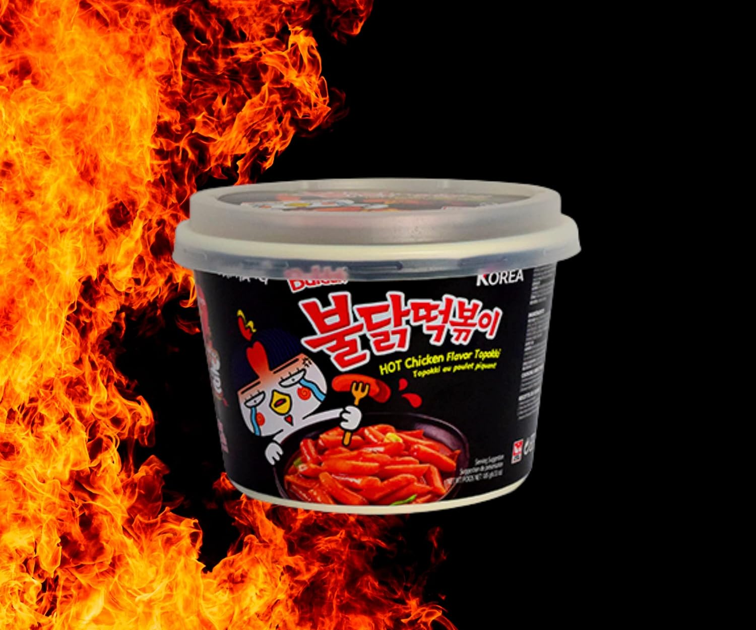 [Samyang] Bulldark Spicy Chicken Roasted Tteokbokki (Pack of 3) / Korean Food/Korean Tteokbokki/Spicy Tteokbokki (Overseas Direct Shipment)