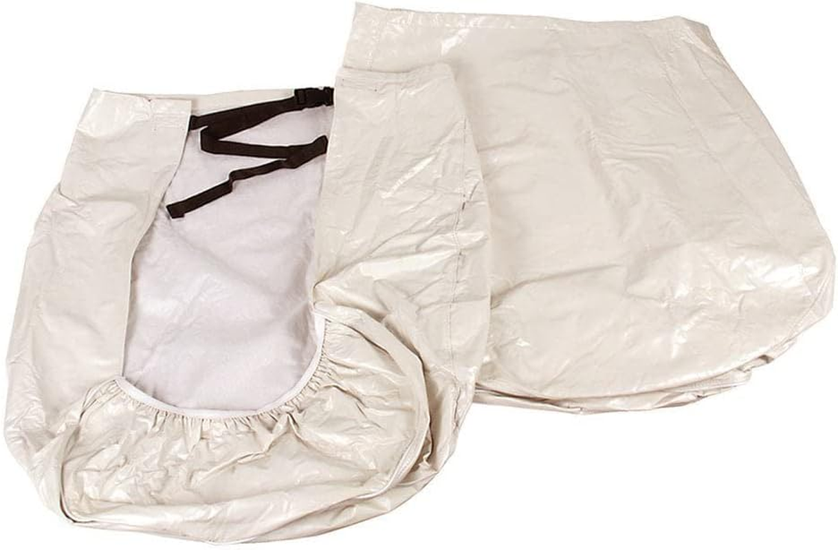 Camco 45324 Vinyl Wheel & Tire Protector, 2 Pack (33 Inches-35 Inches , White) image number 5