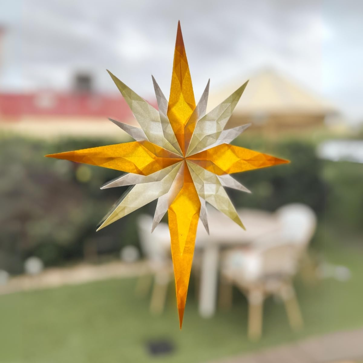 Mercurius Glassen Wax-Like Kite Paper, Multicolor, 16 X 16 Cm Size (100 Sheets) image number 4