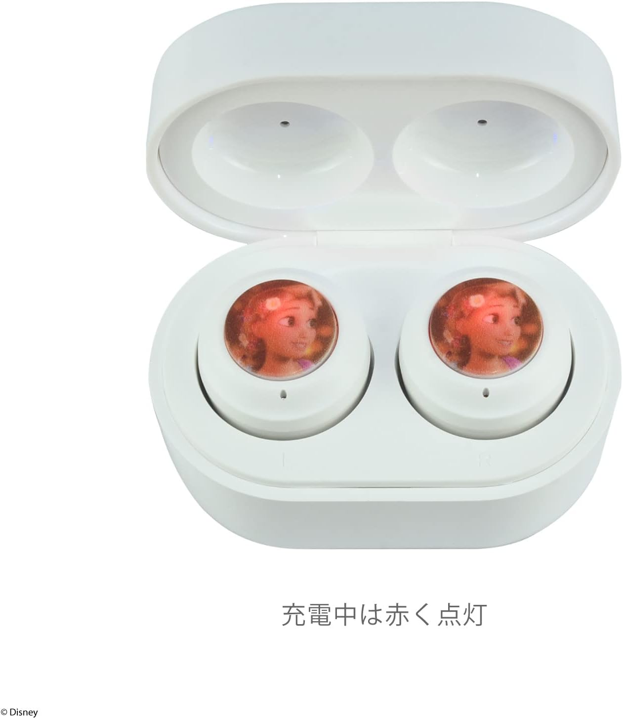 Gourmandise DNG-108RP Disney Character Fully Wireless Stereo Earphones, Rapunzel image number 4