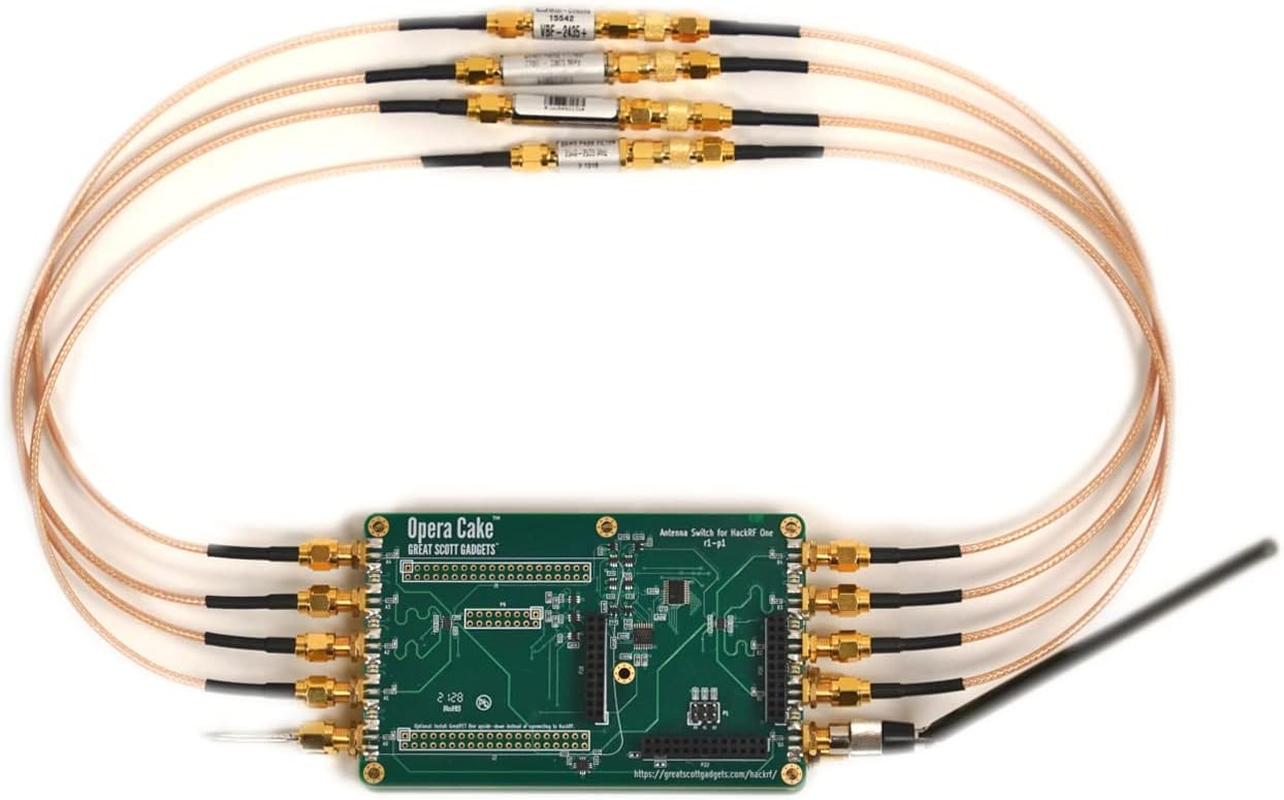 Great Scott Gadgets&rsquo; Opera Cake &ndash; Antenna Switching Add-On Board for Hackrf One and Other Software Defined Radios image number 2