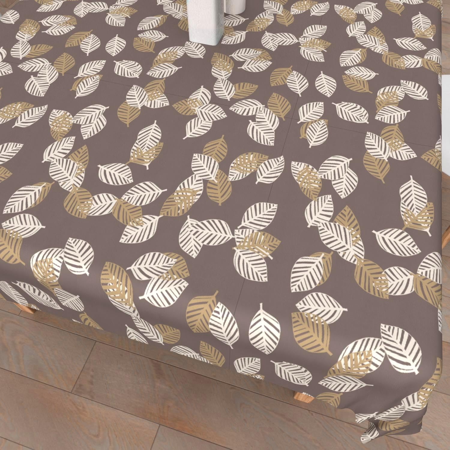 Soleil D'Ocre, Ceres Square Stain-Resistant Printed Tablecloth 180 X 180 Cm image number 1